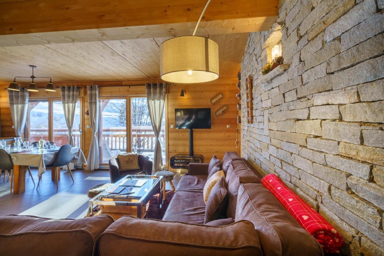 Вилла Les Balcons Du Golf Альп-д'Юэз Экстерьер фото